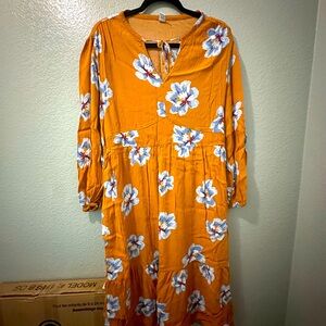 Fun summer floral old navy dress